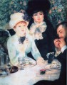 después del almuerzo Pierre Auguste Renoir